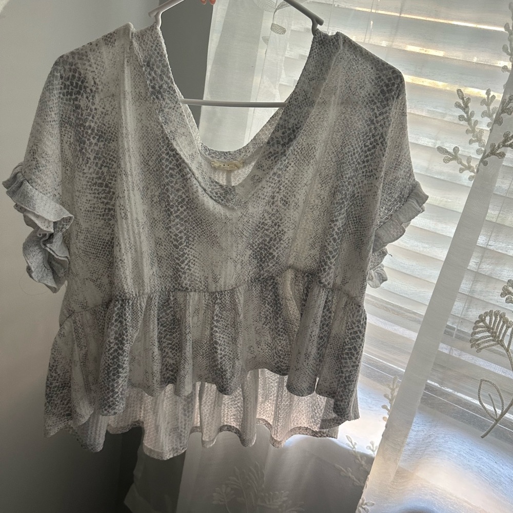 Dress Up Short Sleeve Top